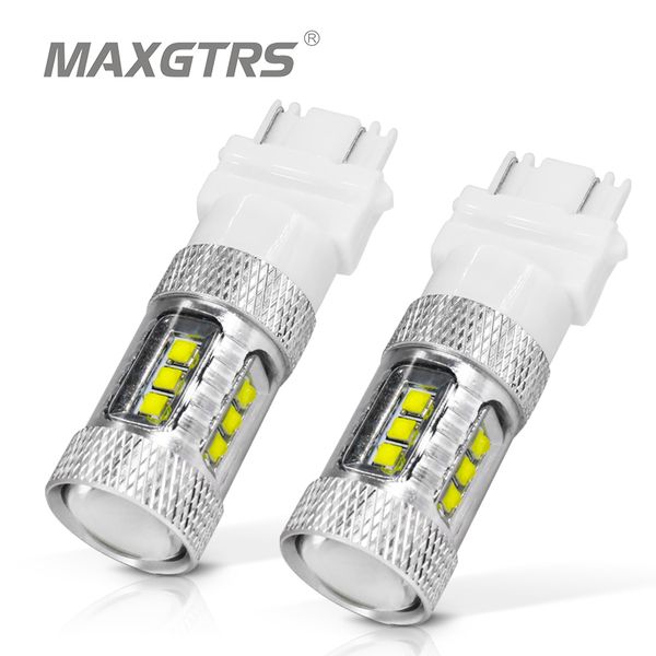 

2x high power t25 3157 p27/7w 30w 50w 80w cree chip led bulbs turn signal brake bulbs brake-up lamps light drl white/red/yellow