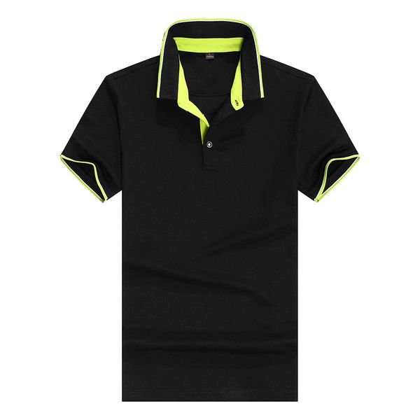 

летняя мужских дизайнеры polos мода mens t shirt повседневная сплошной цвет рубашка поло топы дышащих тройники 9 цветов размер s-3xl, White;black