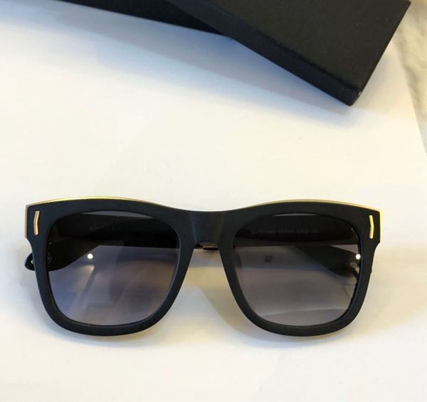 

квадратные солнцезащитные очки 7016 / s matte black gold gray lens sonnenbrille дамы модные солнцезащитные очки очки солнцезащитные с коробк, White;black