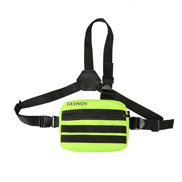 

сумки новой мода tri-ремень мужчина грудь сумка малого tactical chest rig хип-хоп жилет сумка открытого streetwear груди для мужчин талии па