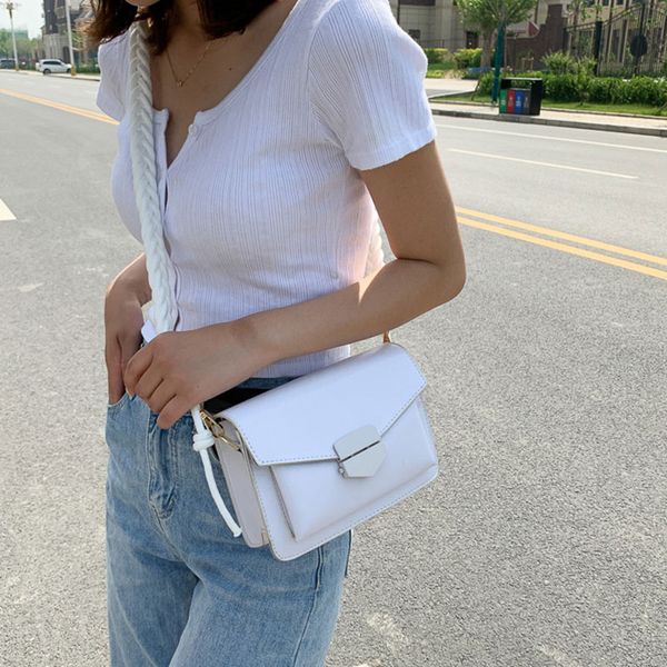 

fashion knitting strap shoulder bags for women 2020 luxury handbags designer small crossbody bags lady travel messenger bag