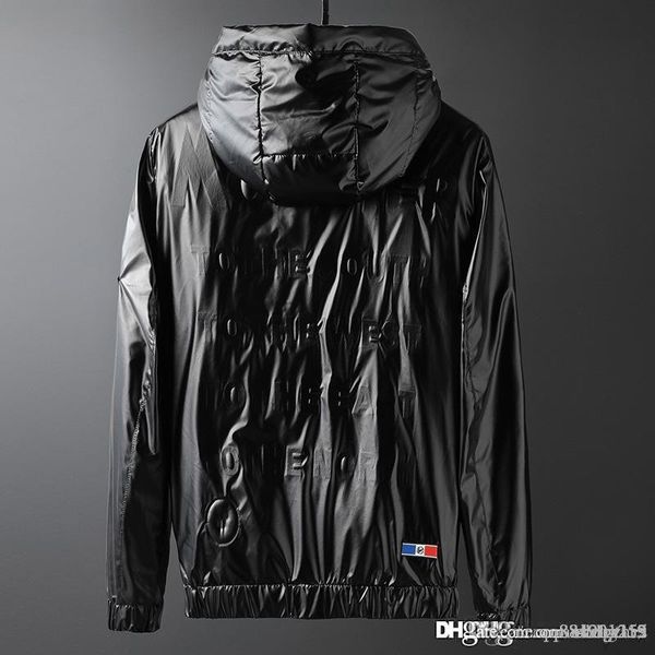 

wholesale new windbreaker mens designer jackets casual letter mens designer jackets luxury hooded jacket mens winter coats, Black;brown