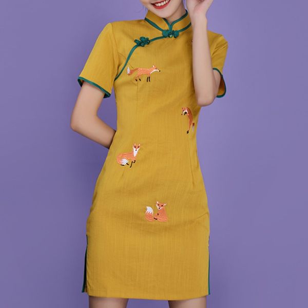 

новый китайский платье cheongsam классический qipao восточные повседневный ци пао платье вечернее платье банкет свадебное платье одежда toas, Red