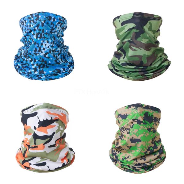 

camouflage sports masks magic headband outdoor neck warmer cycling bike bicycle riding face mask head skull scarf scarves bandana#641#522, Black