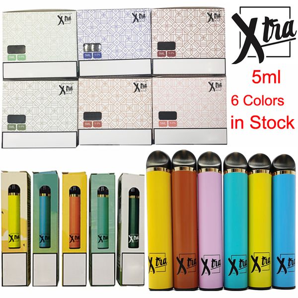 

Xtra Starter Kit Одноразовый Vape Pen 5мл Бобы 650mAh Батарея Пустого Устройство Ecigs комплекты с новой упаковкой Box Испаритель Ручки