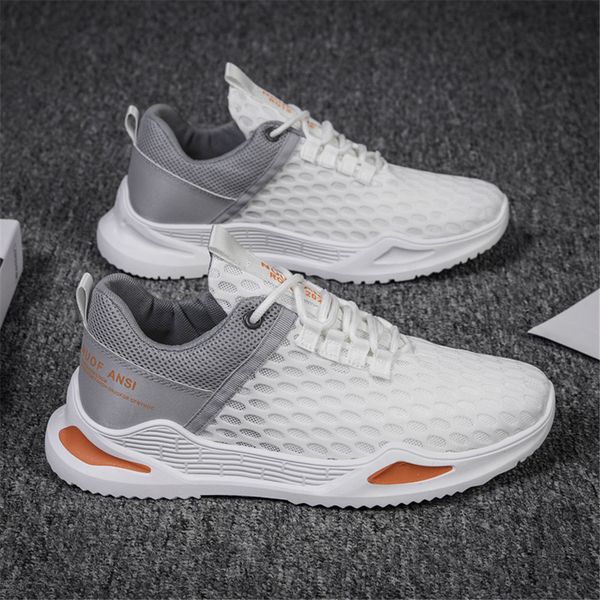 

big mesh summer rugged footwear fashion light weight outdoor shoes 50% mens leisure breathable internet celebrity casual shoes, Black