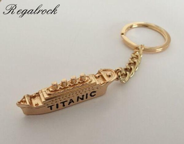 

regalrock 3d rms jack rose yacht titanic cruise keychain, Silver