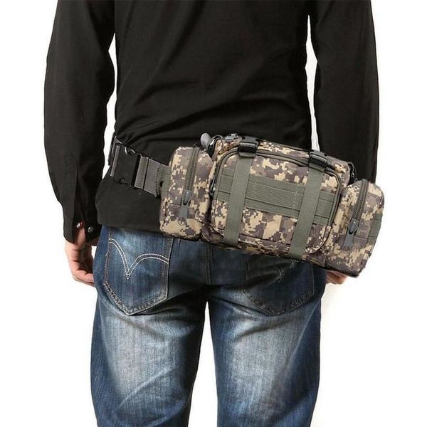

tactical men messenger bags 3p magic military shoulder pack waist bags outdoor sports belt pocket multifunctional bag