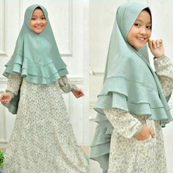 

muslim kids abaya ramadan children kaftan turkey dubai arabic dress elbise hijab dress caftan marocain girl islamic clothing