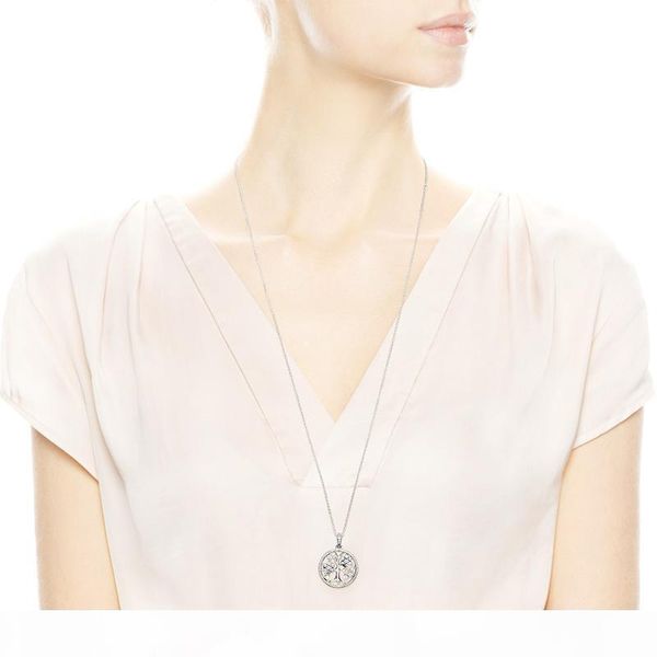 

925 еѬлингового еѬебѬа cz алмазнй Ѭодоловна подвека епи ожеѬеле логоип о, Silver