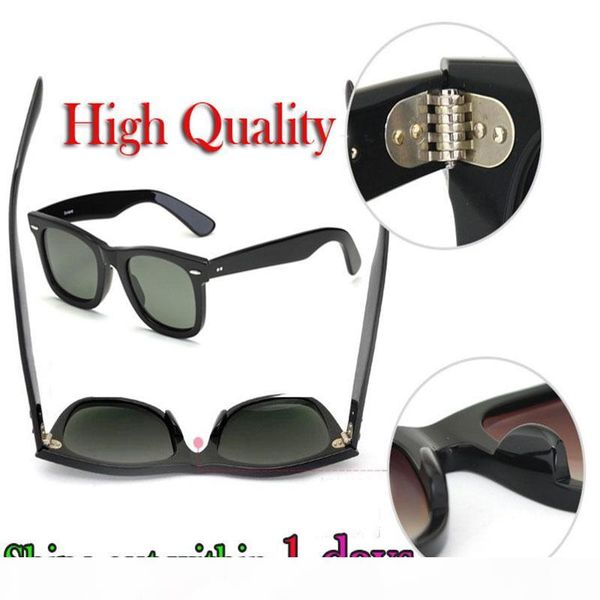 

brand sunglasses black plank sunglasses glass lens mens womens sun glasses glasses classic beach sunglasses glitter2008, White;black