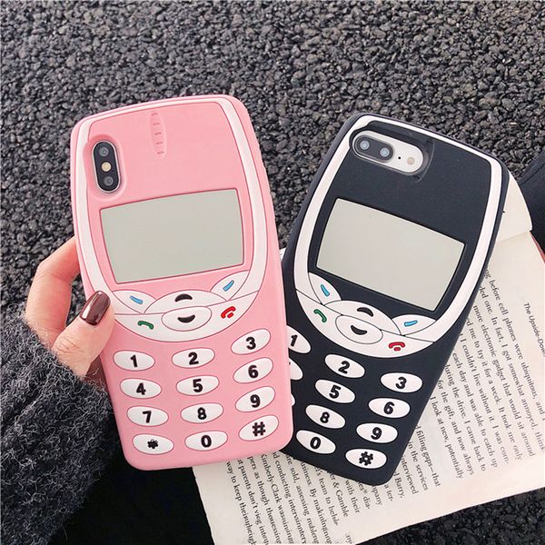 

cute 3d cellular classic mobile case for iphone 11pro max 11 xs max 6 7 8 plus retro protection anti cellulite soft phone cover