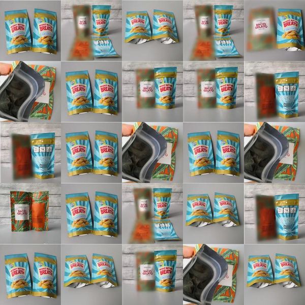 

sherbinskis bacio gelato peanut butter breath smell proof mylar bags stand up pouch packaging bags for dry herb flowers qqds cumjt