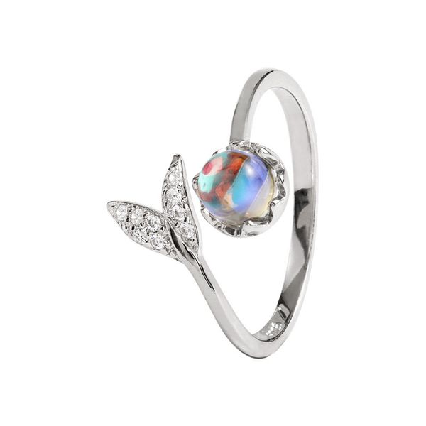 

crystal snowflake finger ring adjustable opening rings for women wedding engagement christmas gift, Golden;silver
