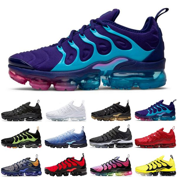 

nike air vapormax лучшее качество т.н. плюс неоновые мужчины женщина кроссовок тройных белой истинный закат радуга спортивная мужская женски