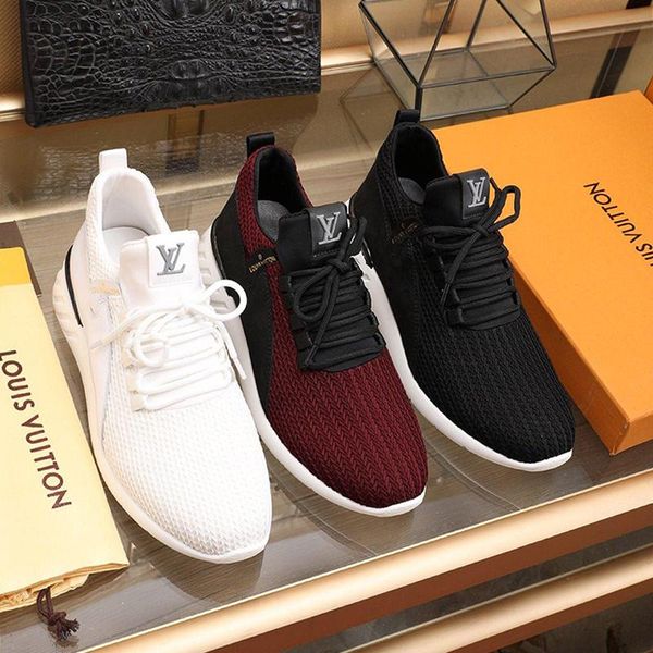 

new men casual shoes lace -up flats outdoor sneakers lightweight breathable comfortable walking footwears sports shoes for men zapatos hombr