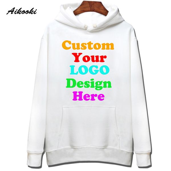 

custom hoodies logo text p 3d print men women personalized team family customize sweatshirt polluver customization clothes kg-313, Black