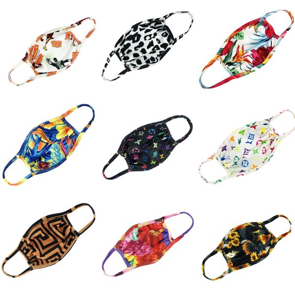 

disposable fa mask 3 layers dustproof facial protective er masks anti-dust disposable salon earloop mout mask party masks 697, Black