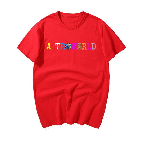 

2020 новая мода hip hop t shirt мужчины женщины travis scotts astroworld icon футболки wish you were here письмо печати тис топы размер s-3x, White