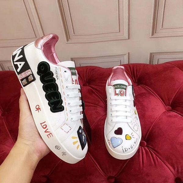 

2021-2020v new limited edition luxury design high -quality matte printed sneakers wild breathable mens casual shoes mens banquet shoes size, Black