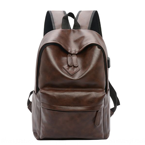 

new waterproof student fashion usb outdoor all-match pu new waterproof student fashion usb outdoor backpack all-match pu backpack