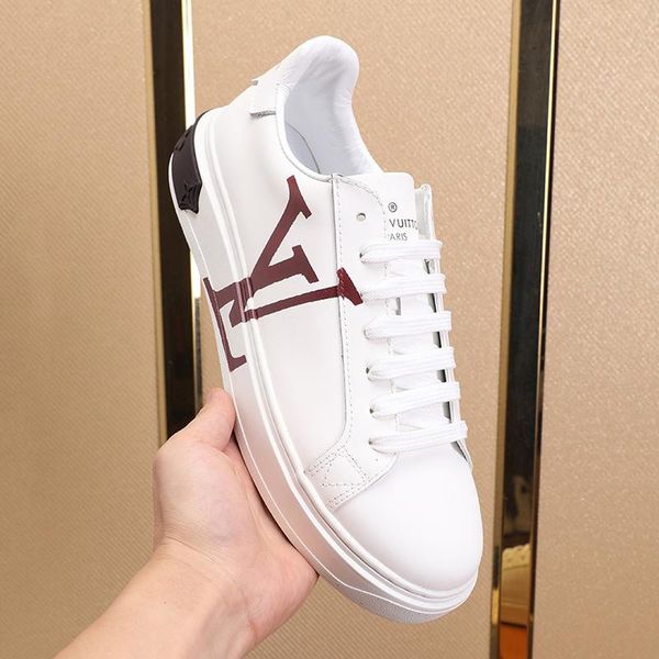 

mens shoes zapatos de lujo para hombre lightweight outdoor walking sports footwears luxury low lace -up casual men shoes, Black