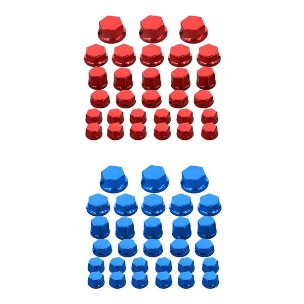 

60 pieces motorbike motorcycle screw bolt cap cover