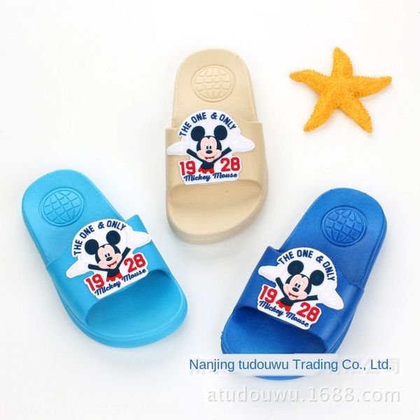 

boys' baby' home children slippers children' shoes children slippers shoes anti-slip children' sandals 19244, Black;grey