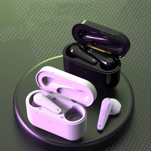 

XY-8 Bluetooth Earphone Binaural Wireless TWS Fashion Sport 5.0 Bluetooth Earphone White and Black Color Selected