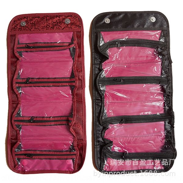 

roll-n-go storage large capacity washing folding makeup multi-function storage bag sorting hanging bag