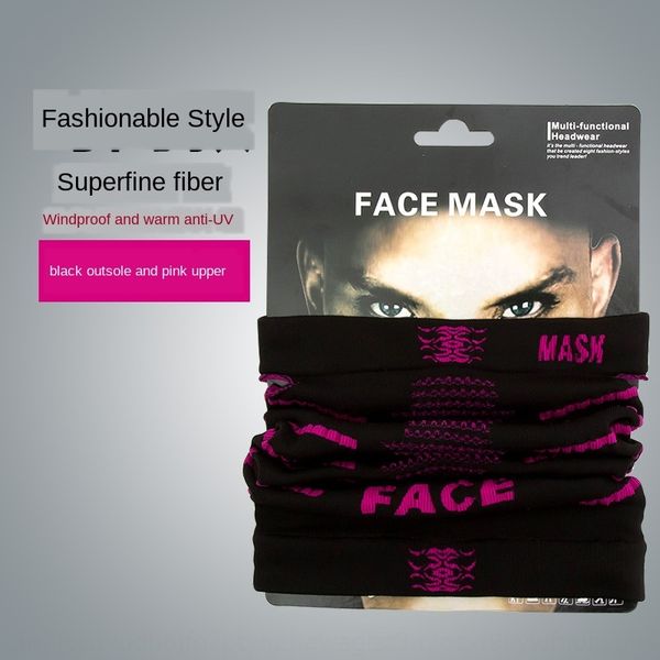 

double-layer thickened winter riding mask skiing cold-proof cs hood hood head cover windproof mask sports face protection, Black