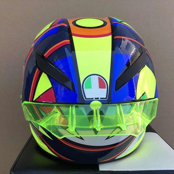 

winter helmet full face motorcycle singel visor racing helmet with big gp-r sploier safety hat ece approved i89y#