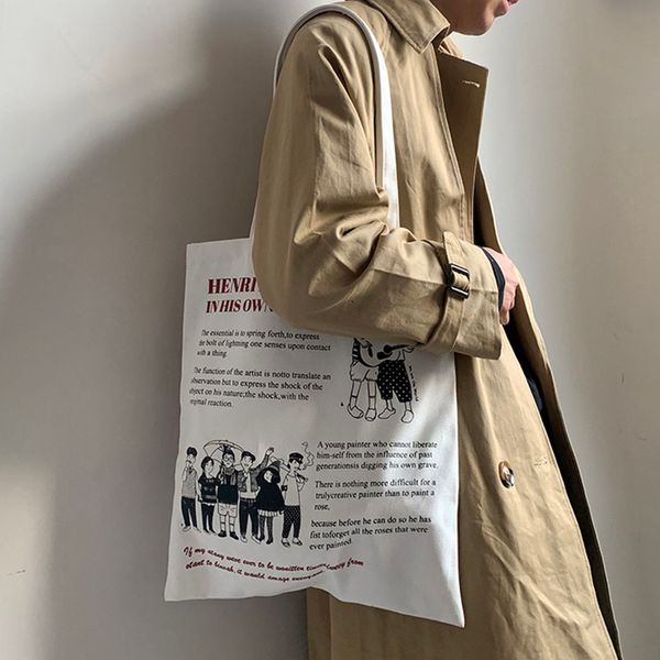 

fashion women canvas bags shoulder bags 2020 new arrival female casual soft zipper preppy style school students canvas handbags