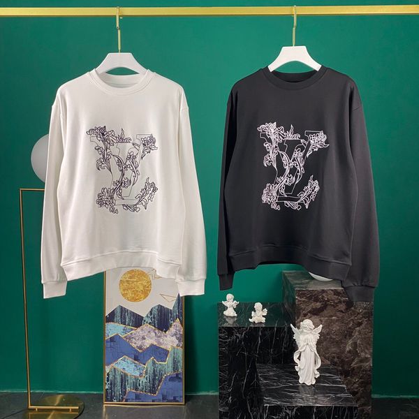 

22020mens clothing homme hooded sweatshirts mens women designer hoodies high street print hoodies pullover winter sweatshirts s-2xl080, White;black