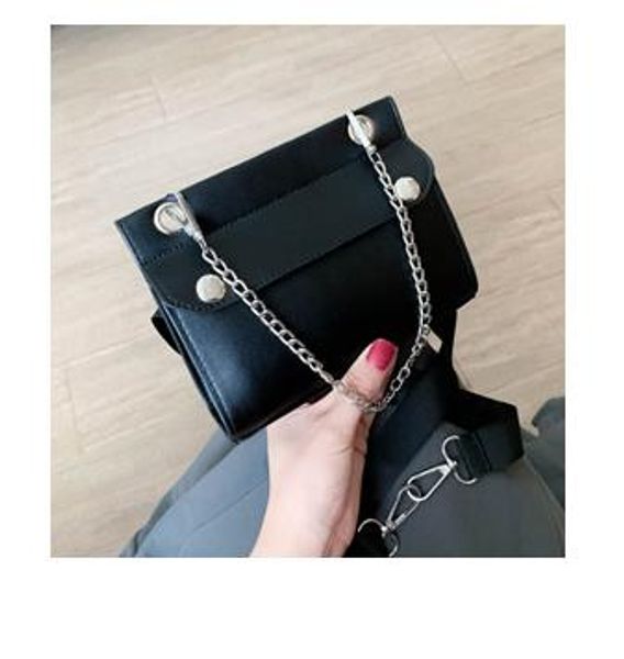

bag female 2020 new wild small chain shoulder bag texture foreign style mini shoulder messenger small square bag
