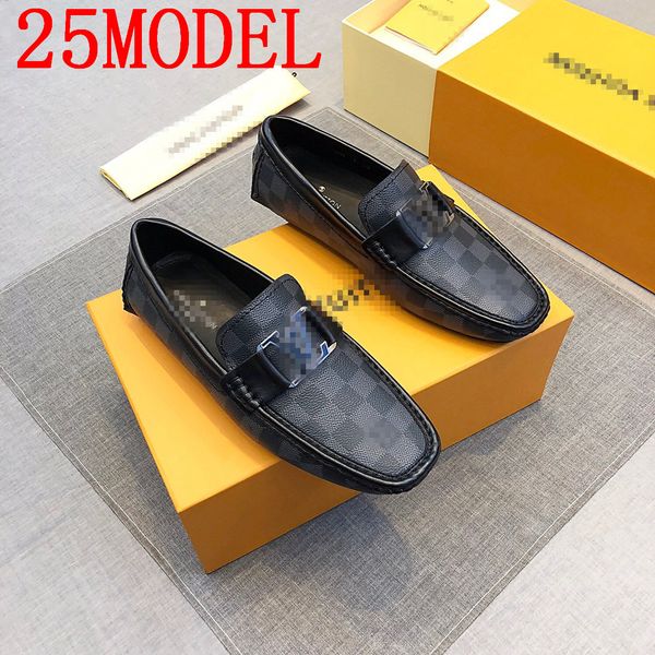 

genuine leather men loafers shoes luxurious men casual shoes 2020 spring comfort slip-on moccasins flat men driving shoes plus size 38-46, Black