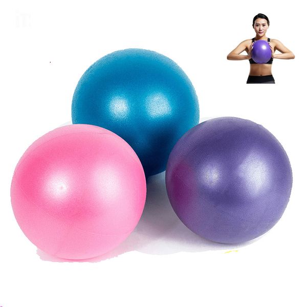 

fitness balls 25cm exercise pilates ball gym yoga core indoor training