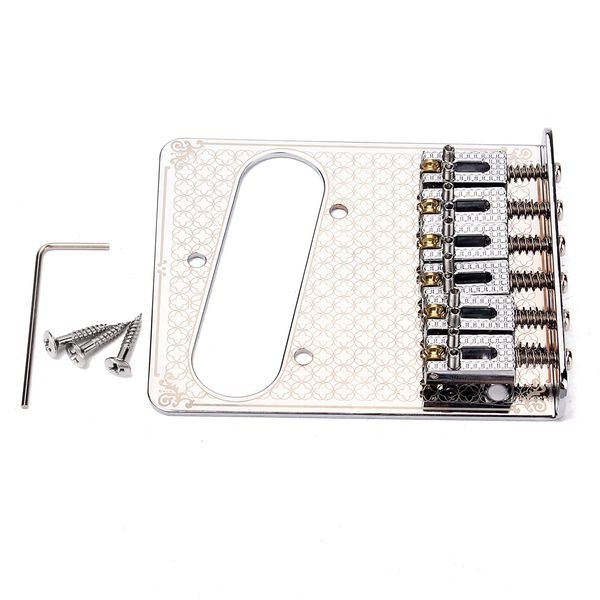 

6 string roller saddle bridge guitar bridge plate for electric guitar