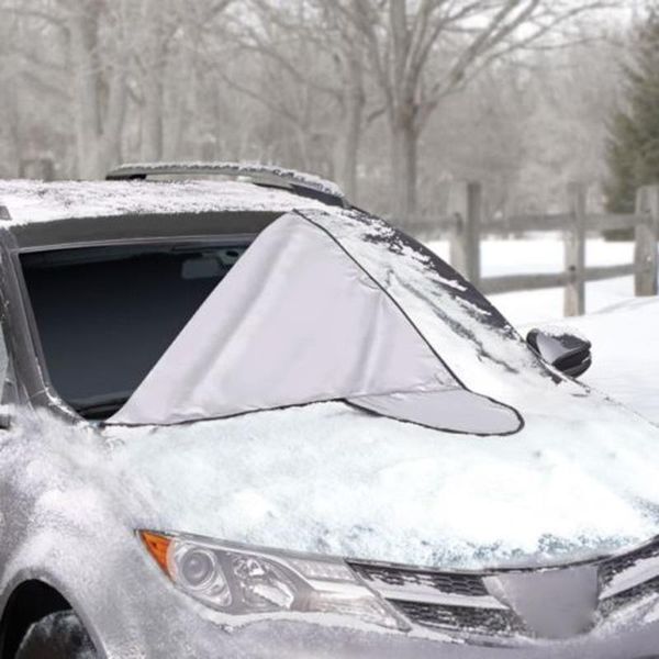 

car snow ice protector visor sun shade fornt rear windshield cover block shields exterior accessories car covers #lr4