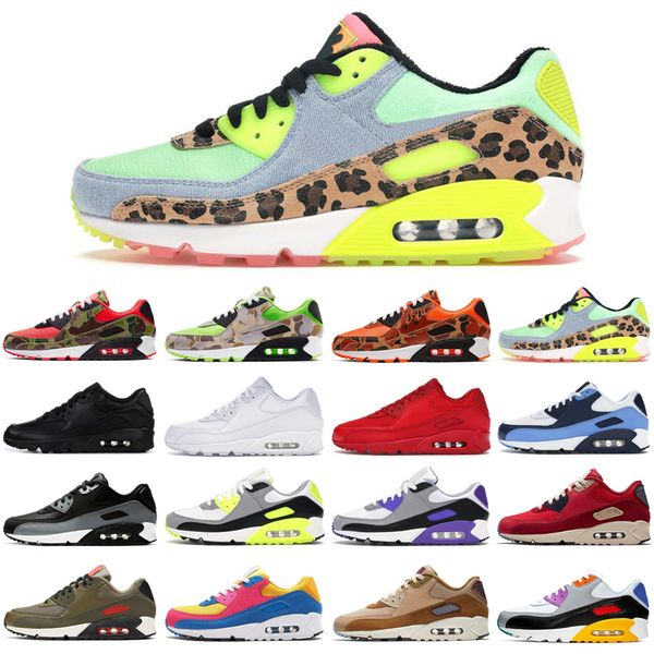 

nike air max airmax 90 утка камуфляжные 90s мужчины женщины кроссовки тройной черный белый оранжевый зеленый unc мужские женские тренажёры с