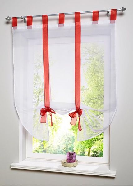 

ribbon foreign trade european-style window screen lifting lifting curtain balloon curtain roman curtains