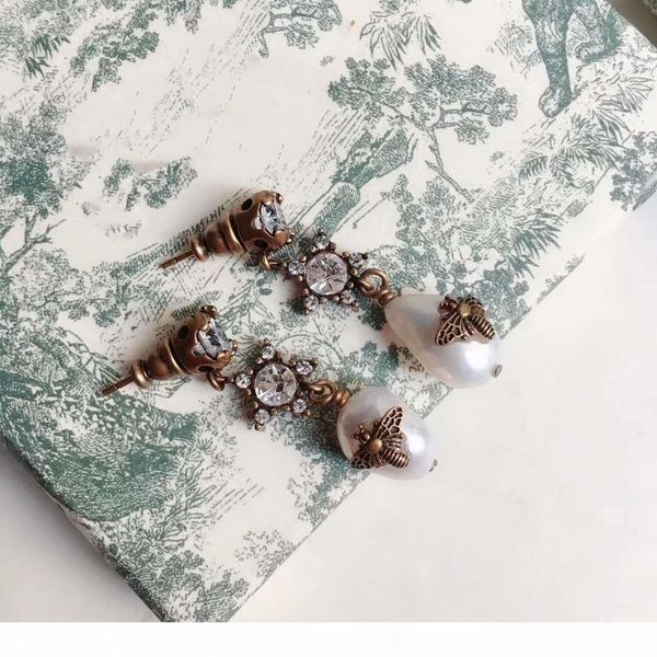 

k fashionable new selling natural pearl earring luxury custom brass gilt s925 silver needle set pearl earring, Slivery;golden