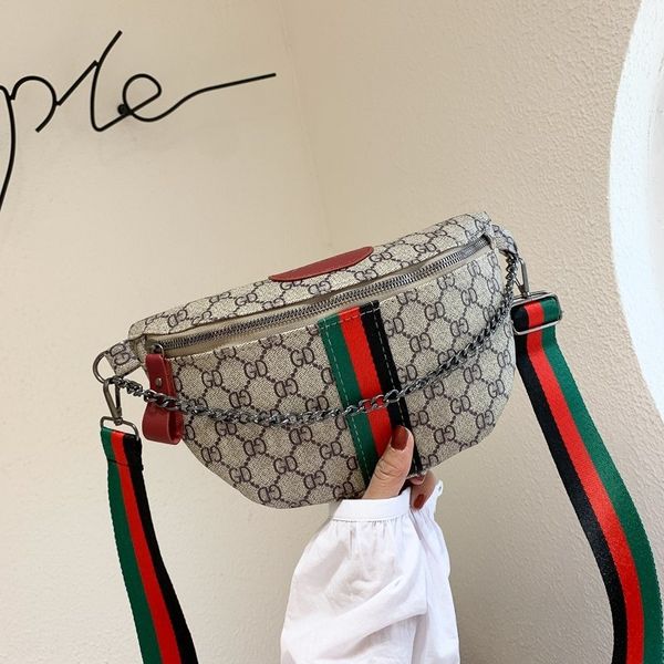 

sk1xl women's new korean fashion shoulder messenger running chain decorative chest shoulder travel travel bag personalized stylish bund