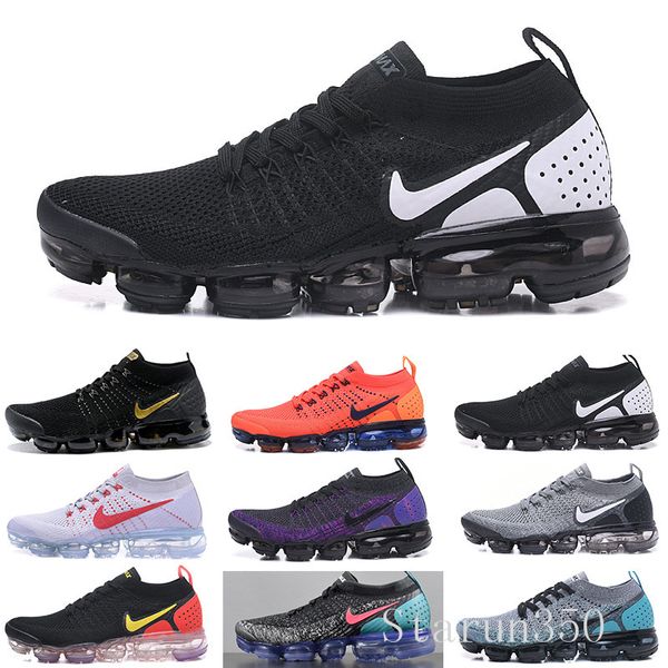 

2019 knit 2.0 fly 1.0 men women bhm red orbit metallic gold triple black designer sneakers trainers running shoes us5.5-11 hu-9c