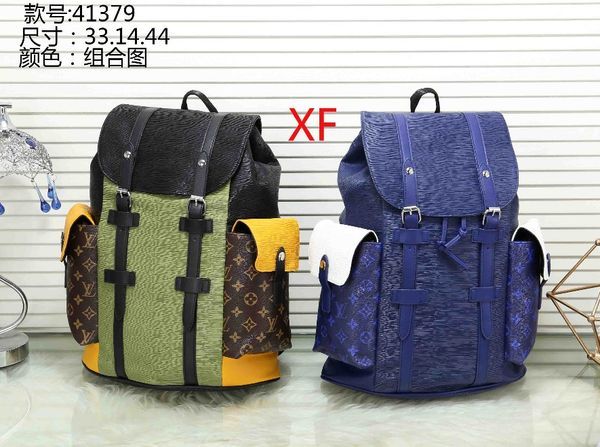 

2020 student backpack mens female backpack brand double shoulder bags male school bags leather shoulder bag computer bag