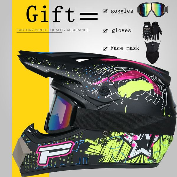 

новый promotion шлем мотоцикла внедорожный шлем мотокроссу downhill mountain гонки moto dot