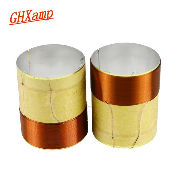 

ortable Audio & Video Speaker Accessories GHXAMP 25.5mm Bass Voice Coil 8ohm Woofer Speakers Repair Parts 25 Core White Aluminum 2 La