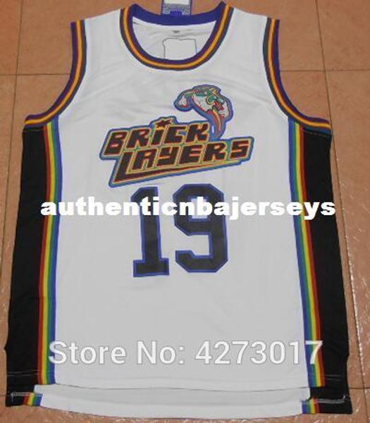 

2018 basketball jerseys #19 aaliyah bricklayers 1996 mtv rock n jock movie retro stitched bas mens jerseys ncaa, Gray