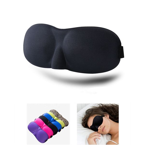 

2020 1pcs 3d sleep mask natural sleeping eye mask eyeshade cover shade eye patch women men soft portable blindfold travel eyepatch