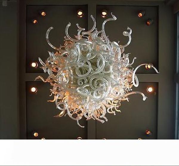 

100% hand blown artistic lamp modern murano borosilicate blown glass ball chandelier for house